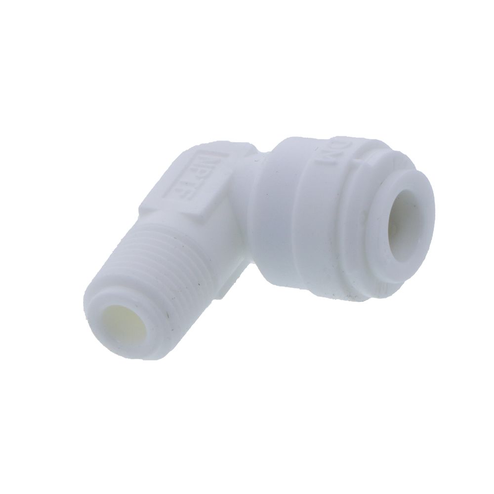 DMfit Elbow Male Connector 1/4" PushIn x 1/8" NPTF North American Rain Systems