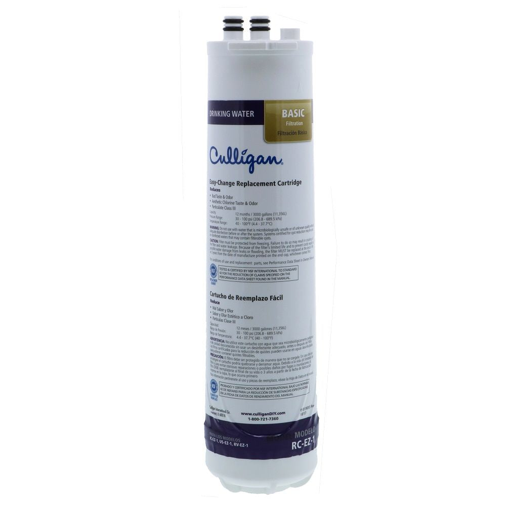 Culligan RC-EZ-1 Easy-Change Replacement Cartridge, Level 1 – North ...